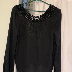 Black long sleeved shirt